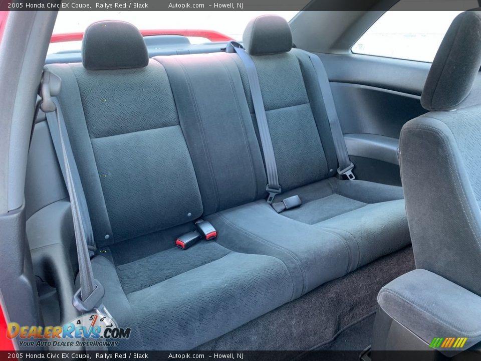 2005 Honda Civic EX Coupe Rallye Red / Black Photo #20