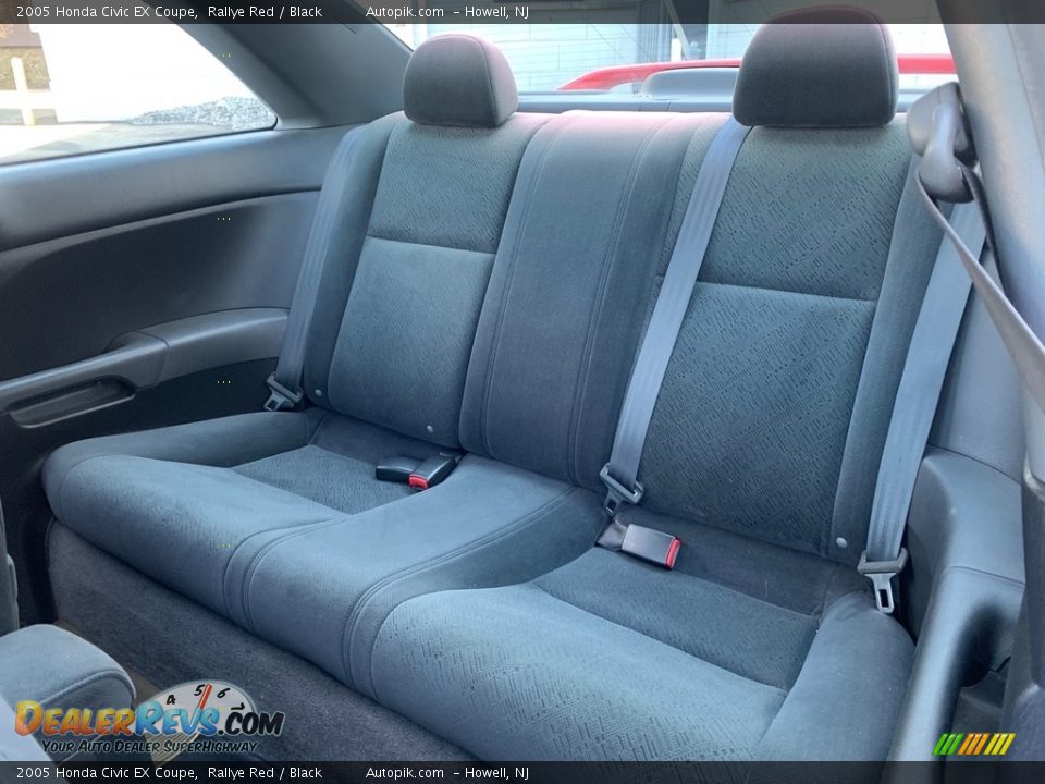 2005 Honda Civic EX Coupe Rallye Red / Black Photo #21