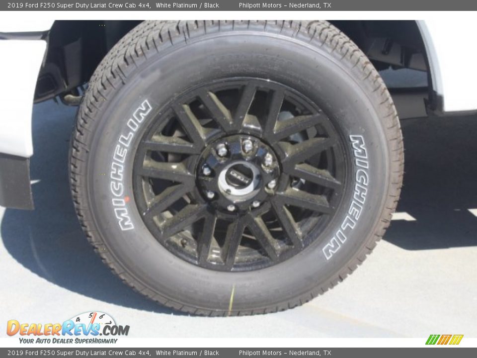 2019 Ford F250 Super Duty Lariat Crew Cab 4x4 White Platinum / Black Photo #5