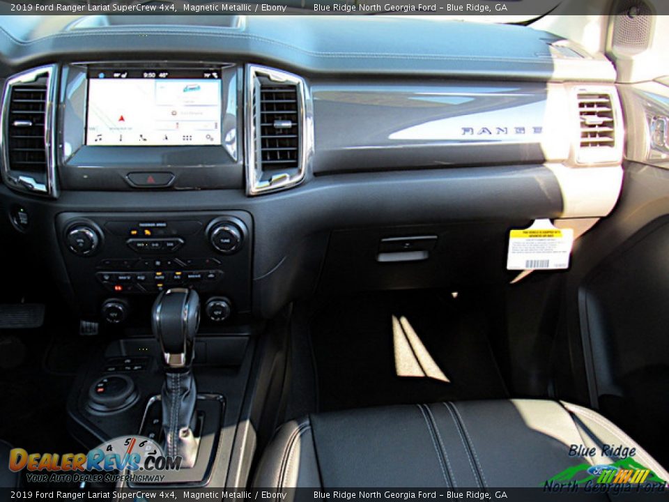 2019 Ford Ranger Lariat SuperCrew 4x4 Magnetic Metallic / Ebony Photo #16