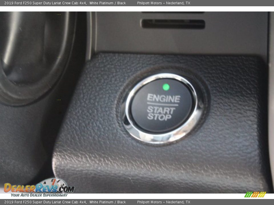 2019 Ford F250 Super Duty Lariat Crew Cab 4x4 White Platinum / Black Photo #15