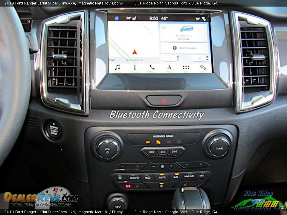 2019 Ford Ranger Lariat SuperCrew 4x4 Magnetic Metallic / Ebony Photo #18