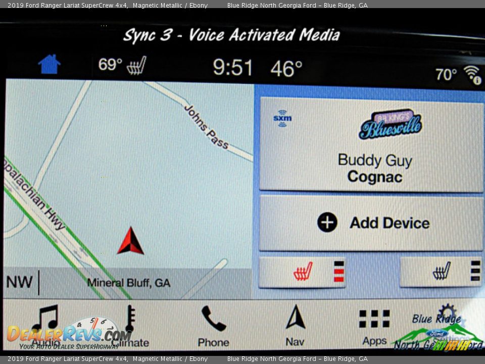 2019 Ford Ranger Lariat SuperCrew 4x4 Magnetic Metallic / Ebony Photo #19