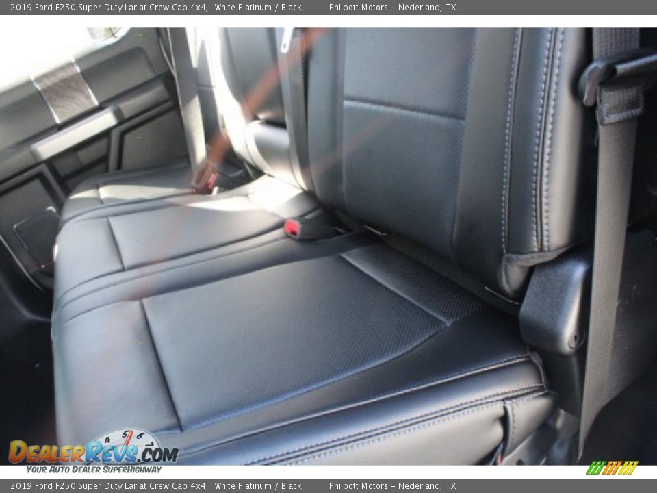 2019 Ford F250 Super Duty Lariat Crew Cab 4x4 White Platinum / Black Photo #19