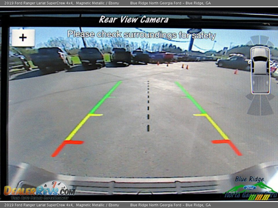 2019 Ford Ranger Lariat SuperCrew 4x4 Magnetic Metallic / Ebony Photo #21