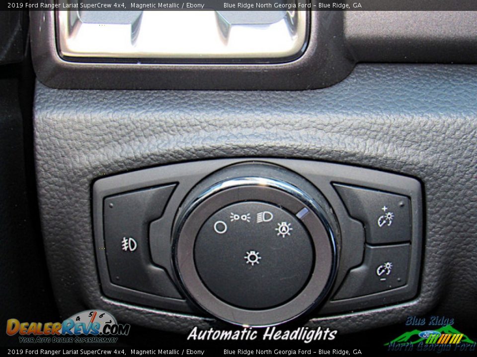 2019 Ford Ranger Lariat SuperCrew 4x4 Magnetic Metallic / Ebony Photo #23