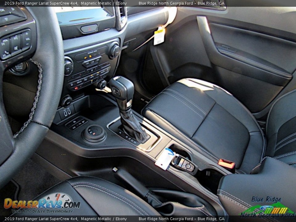 2019 Ford Ranger Lariat SuperCrew 4x4 Magnetic Metallic / Ebony Photo #24