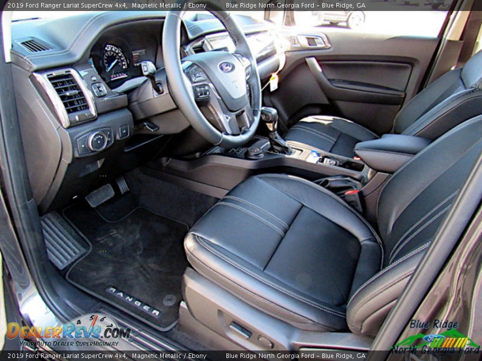 2019 Ford Ranger Lariat SuperCrew 4x4 Magnetic Metallic / Ebony Photo #26