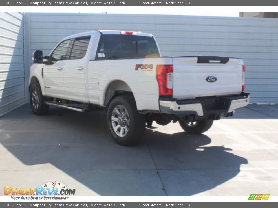 2019 Ford F250 Super Duty Lariat Crew Cab 4x4 Oxford White / Black Photo #6