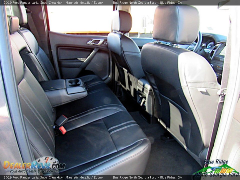 2019 Ford Ranger Lariat SuperCrew 4x4 Magnetic Metallic / Ebony Photo #28