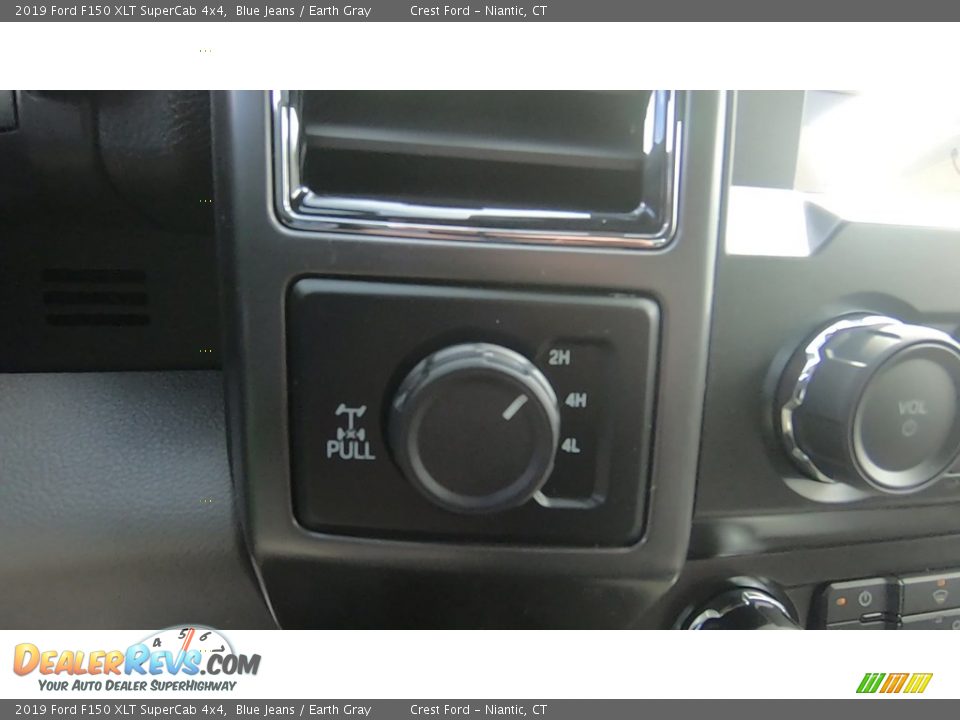 2019 Ford F150 XLT SuperCab 4x4 Blue Jeans / Earth Gray Photo #16