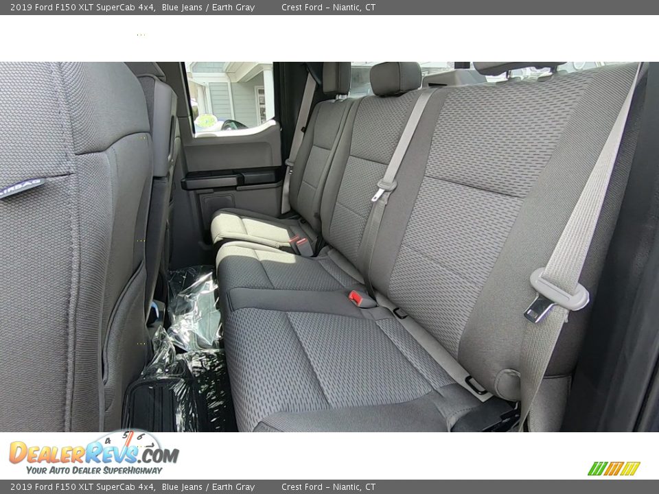 2019 Ford F150 XLT SuperCab 4x4 Blue Jeans / Earth Gray Photo #17