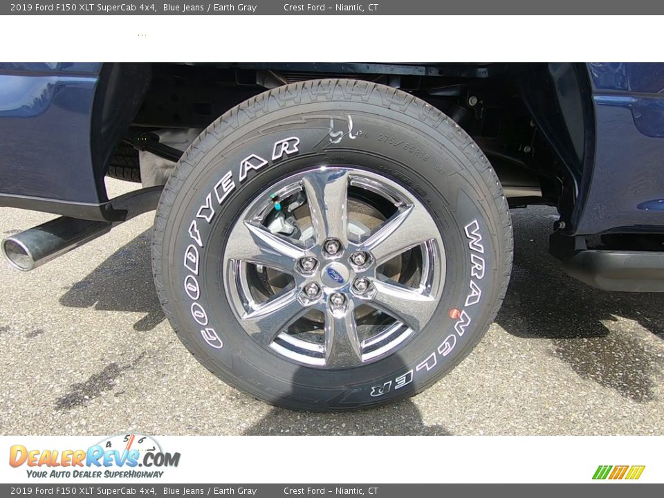 2019 Ford F150 XLT SuperCab 4x4 Blue Jeans / Earth Gray Photo #21