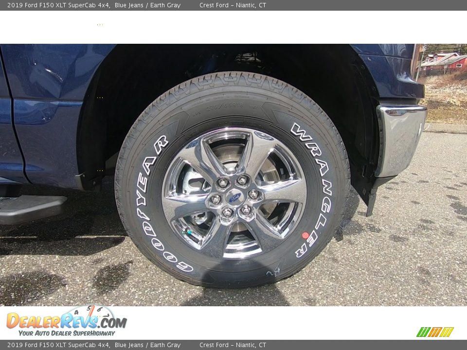 2019 Ford F150 XLT SuperCab 4x4 Blue Jeans / Earth Gray Photo #26