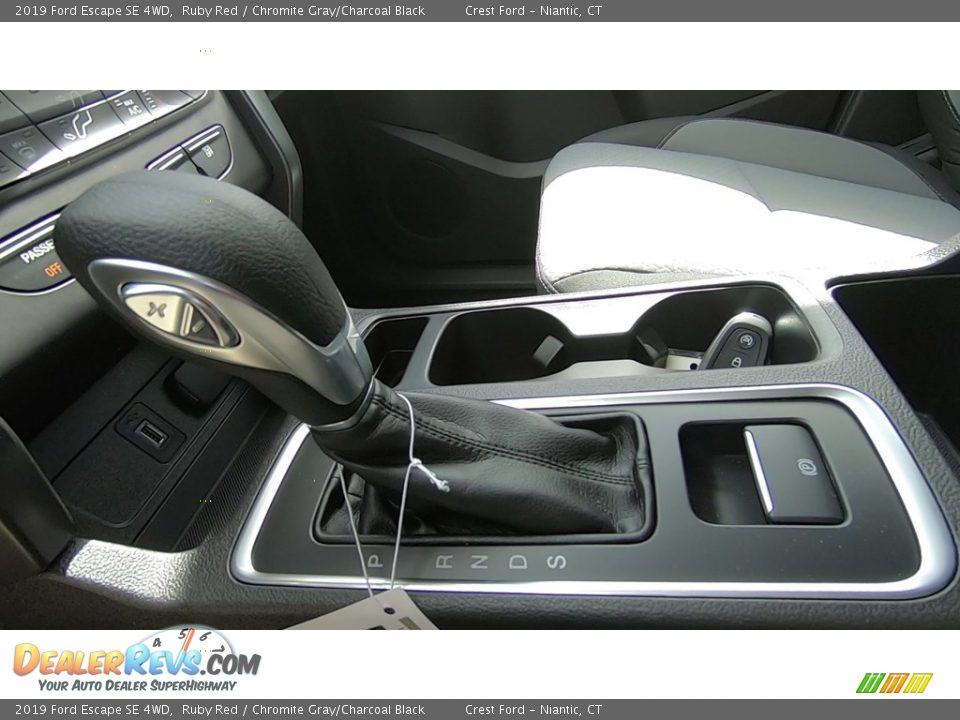 2019 Ford Escape SE 4WD Ruby Red / Chromite Gray/Charcoal Black Photo #17