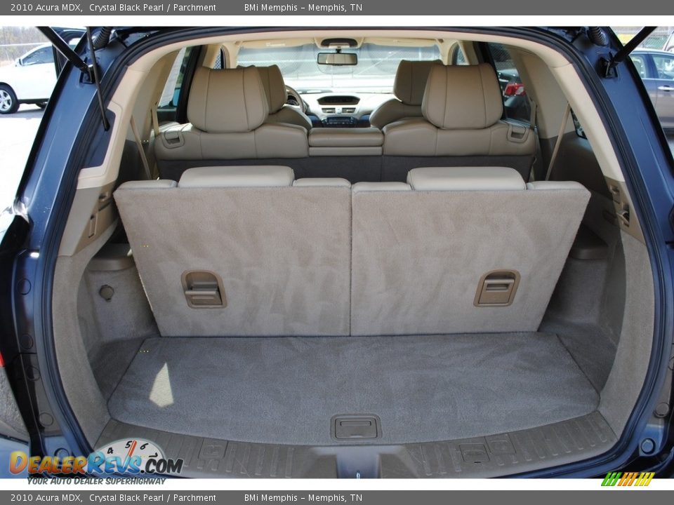 2010 Acura MDX Crystal Black Pearl / Parchment Photo #25