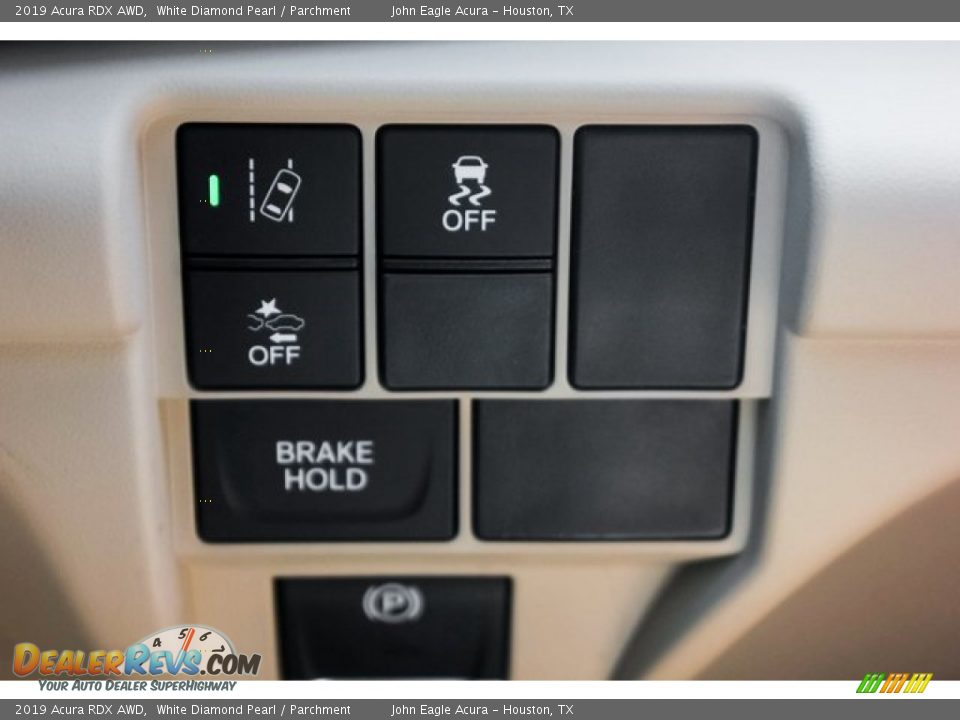 2019 Acura RDX AWD White Diamond Pearl / Parchment Photo #35