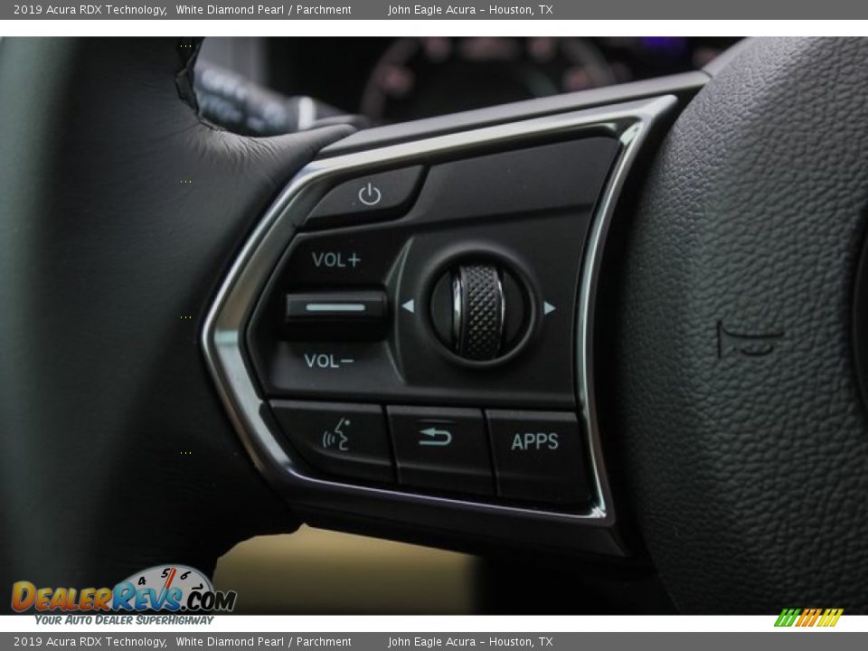 2019 Acura RDX Technology White Diamond Pearl / Parchment Photo #36