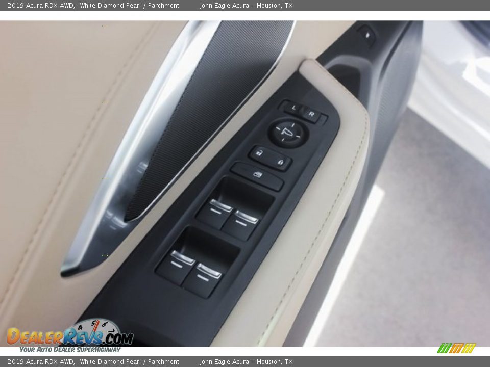 2019 Acura RDX AWD White Diamond Pearl / Parchment Photo #12