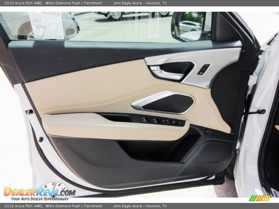 2019 Acura RDX AWD White Diamond Pearl / Parchment Photo #15