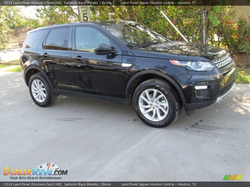 2019 Land Rover Discovery Sport HSE Santorini Black Metallic / Ebony Photo #1