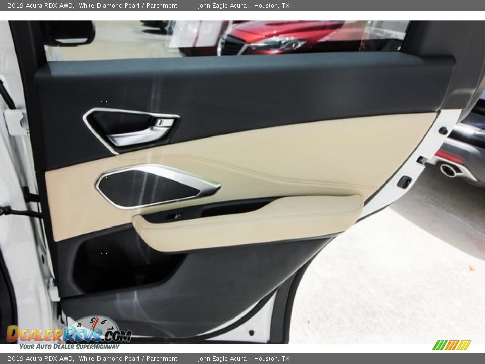 2019 Acura RDX AWD White Diamond Pearl / Parchment Photo #21