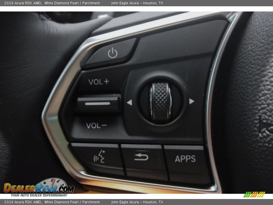 2019 Acura RDX AWD White Diamond Pearl / Parchment Photo #31