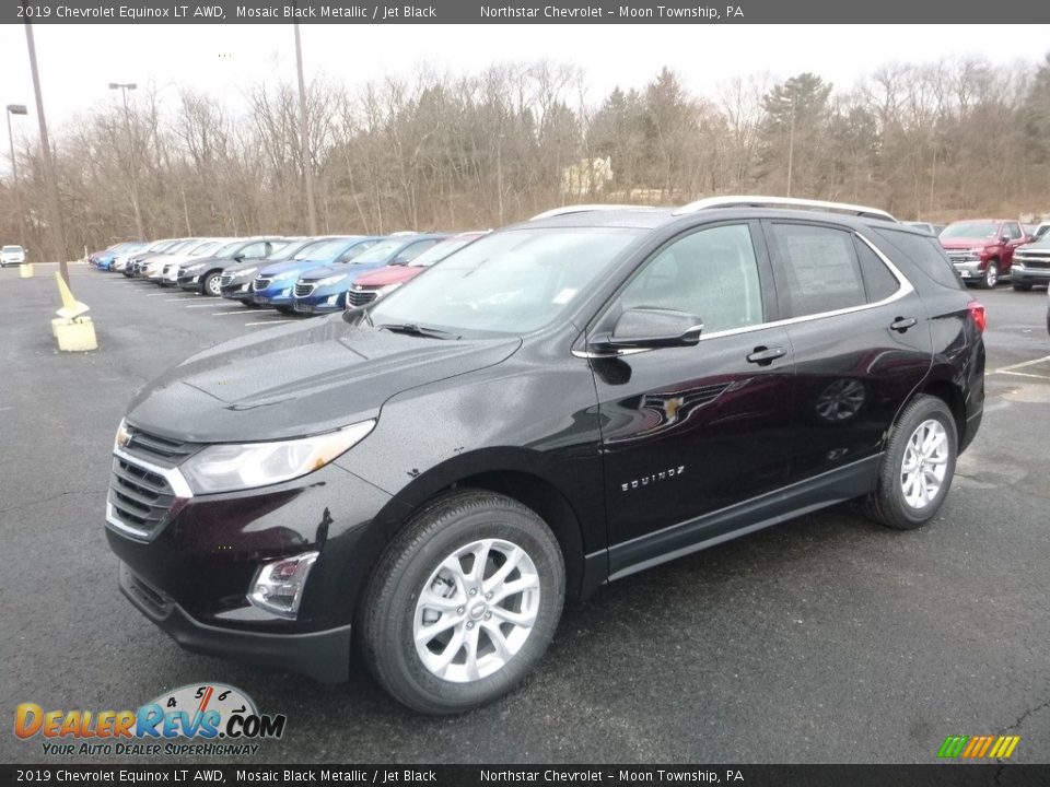 2019 Chevrolet Equinox LT AWD Mosaic Black Metallic / Jet Black Photo #1