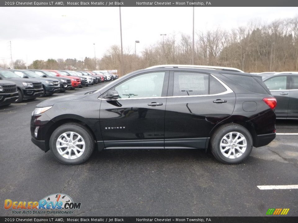 2019 Chevrolet Equinox LT AWD Mosaic Black Metallic / Jet Black Photo #2