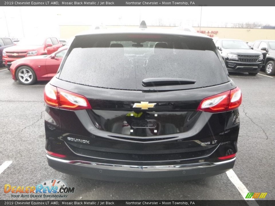 2019 Chevrolet Equinox LT AWD Mosaic Black Metallic / Jet Black Photo #4