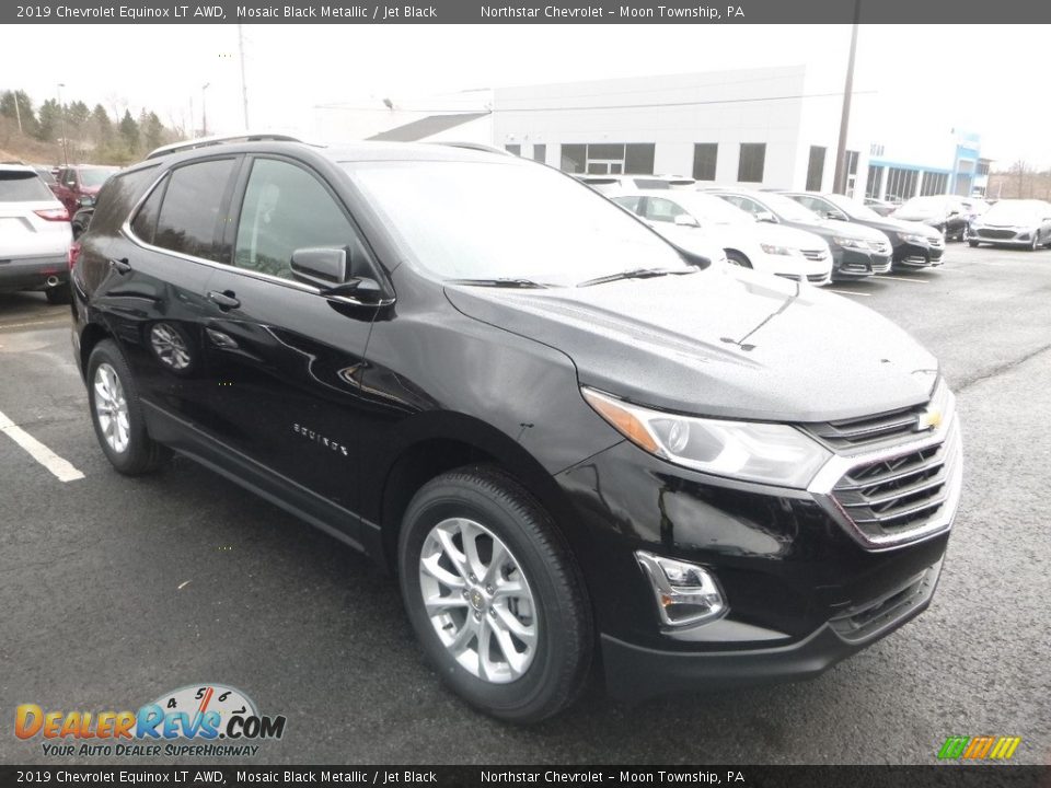 2019 Chevrolet Equinox LT AWD Mosaic Black Metallic / Jet Black Photo #7