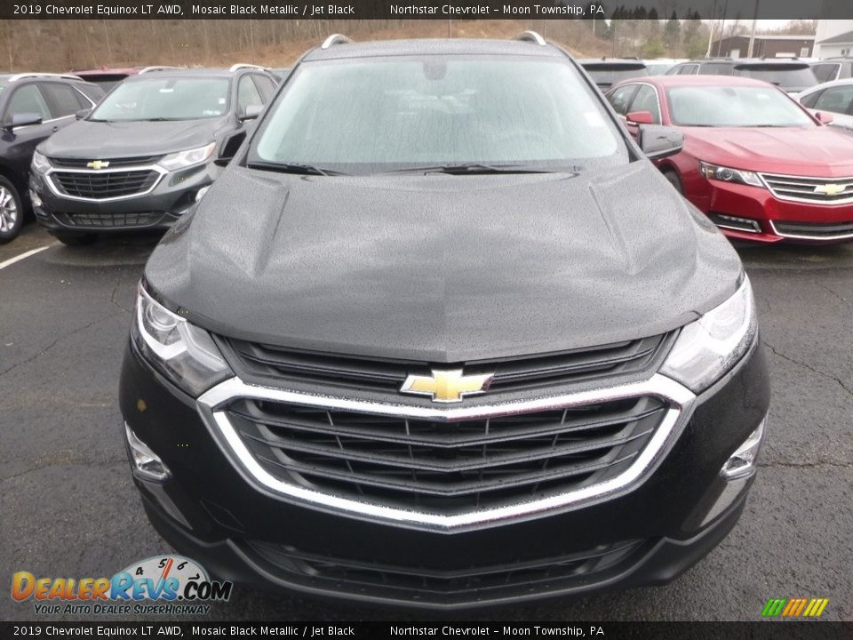 2019 Chevrolet Equinox LT AWD Mosaic Black Metallic / Jet Black Photo #8
