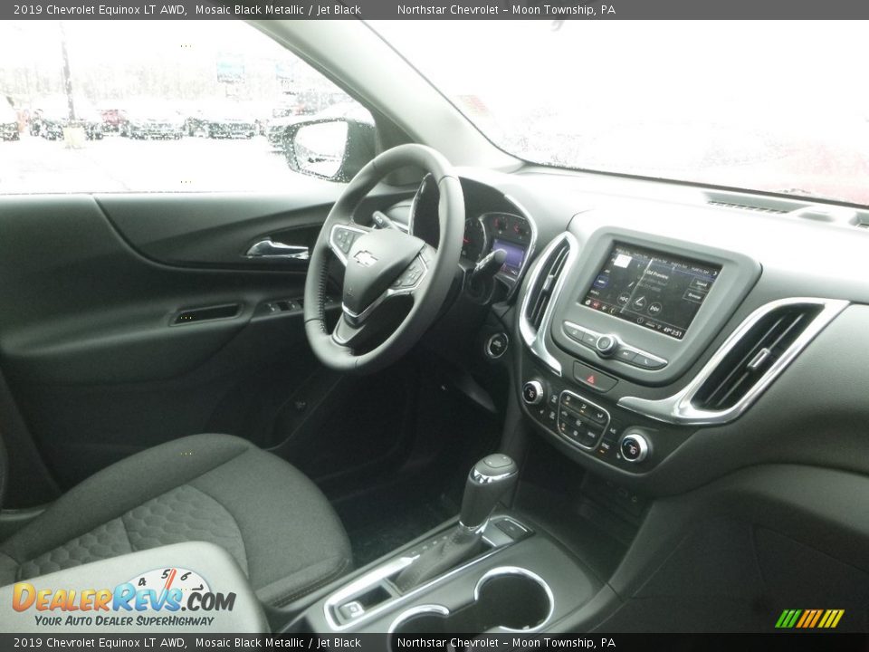 2019 Chevrolet Equinox LT AWD Mosaic Black Metallic / Jet Black Photo #11