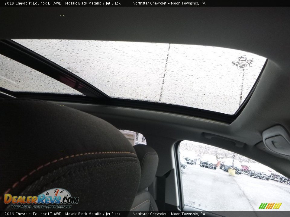 2019 Chevrolet Equinox LT AWD Mosaic Black Metallic / Jet Black Photo #12