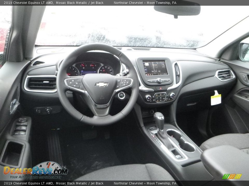 2019 Chevrolet Equinox LT AWD Mosaic Black Metallic / Jet Black Photo #14