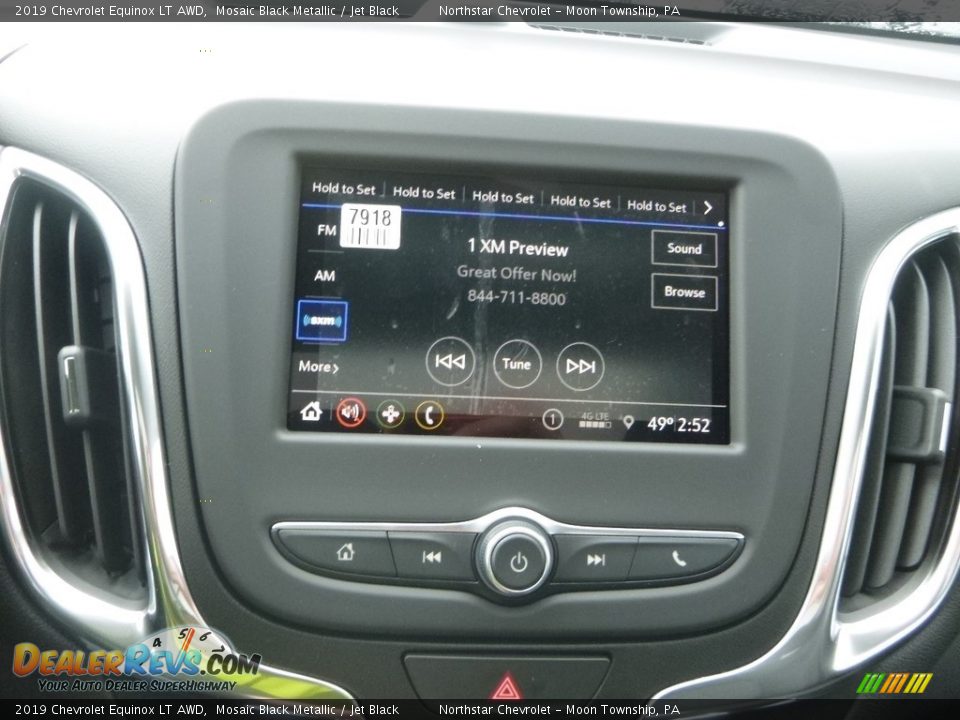 2019 Chevrolet Equinox LT AWD Mosaic Black Metallic / Jet Black Photo #18