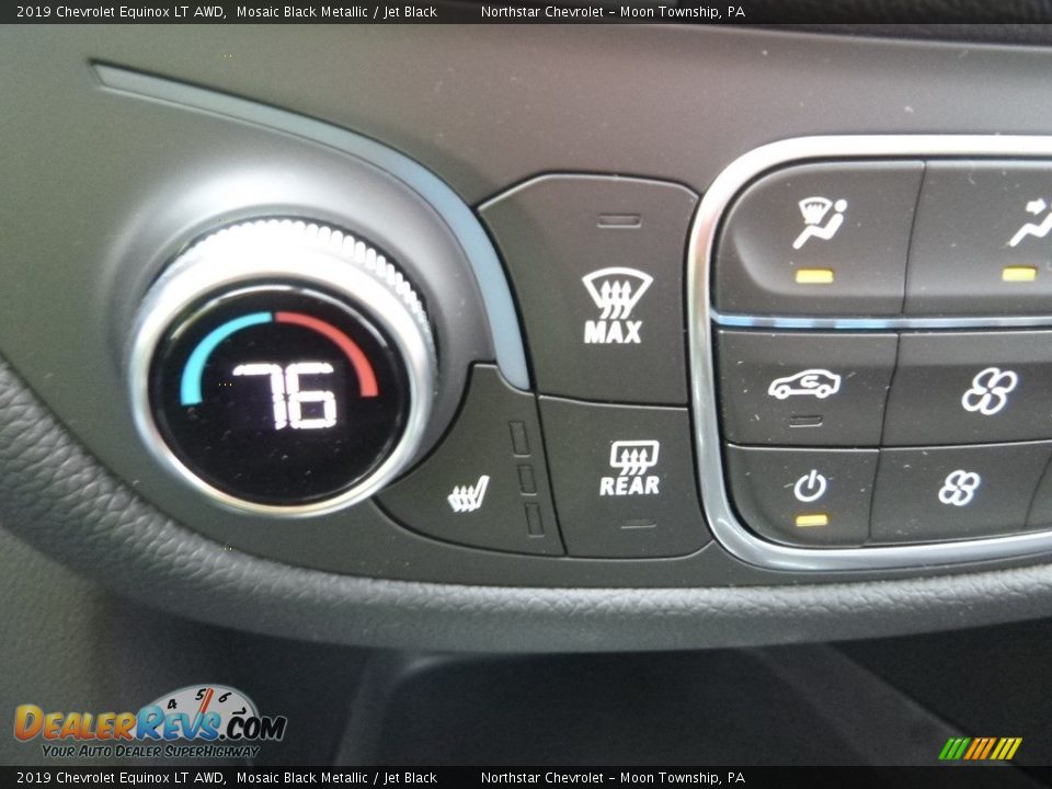 2019 Chevrolet Equinox LT AWD Mosaic Black Metallic / Jet Black Photo #20