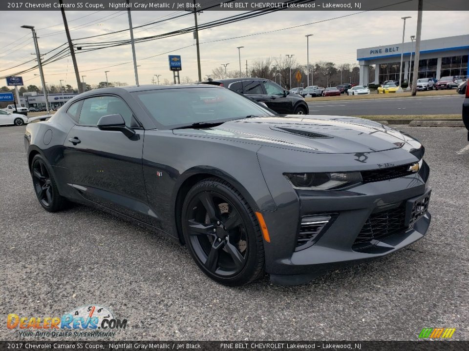 2017 Chevrolet Camaro SS Coupe Nightfall Gray Metallic / Jet Black Photo #1