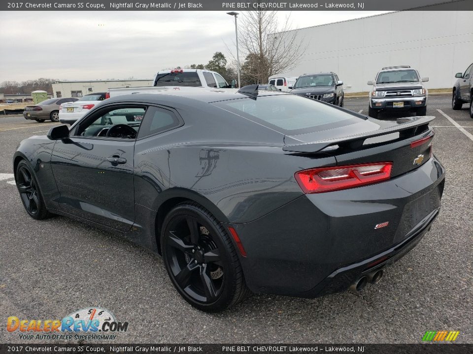 2017 Chevrolet Camaro SS Coupe Nightfall Gray Metallic / Jet Black Photo #2