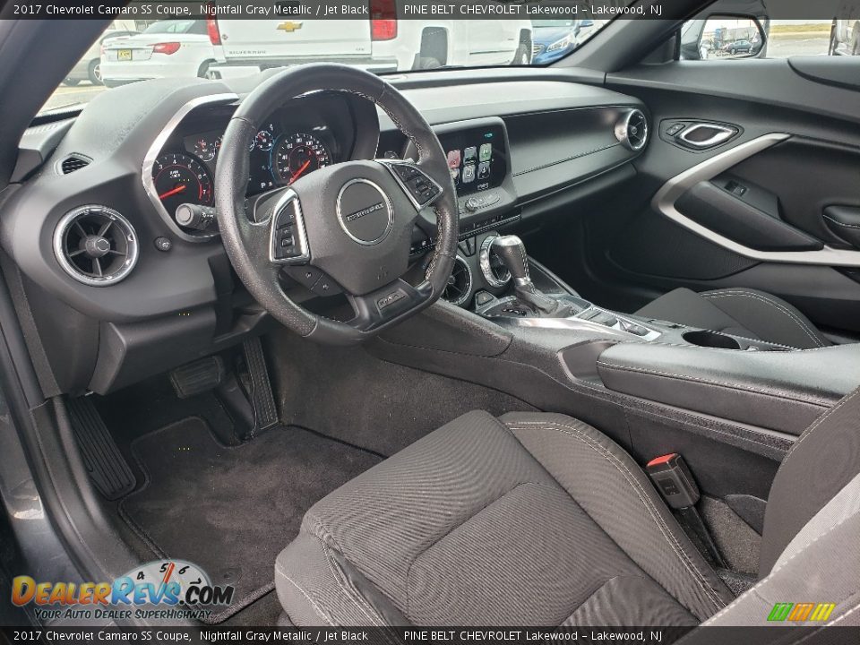 2017 Chevrolet Camaro SS Coupe Nightfall Gray Metallic / Jet Black Photo #3