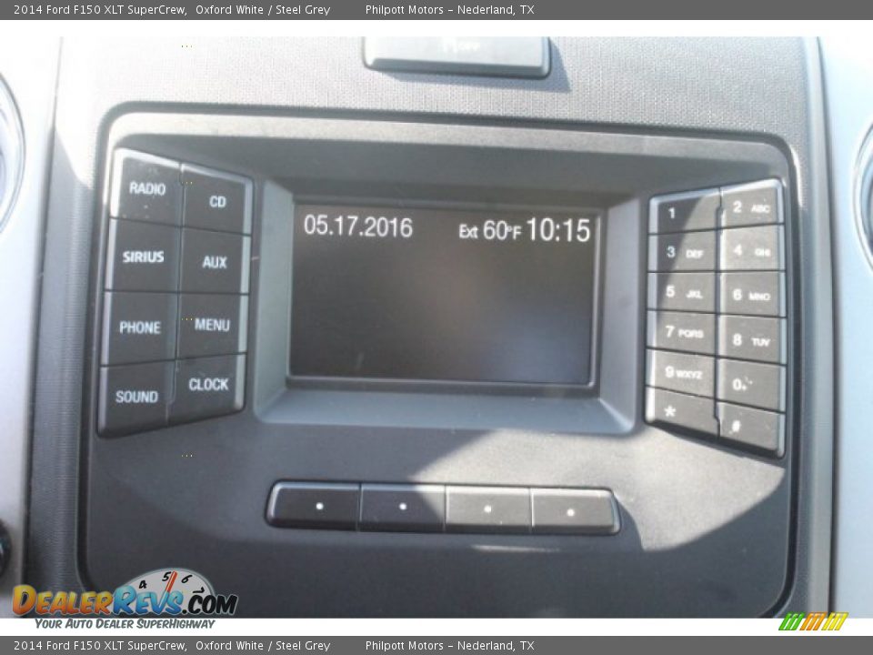 2014 Ford F150 XLT SuperCrew Oxford White / Steel Grey Photo #12