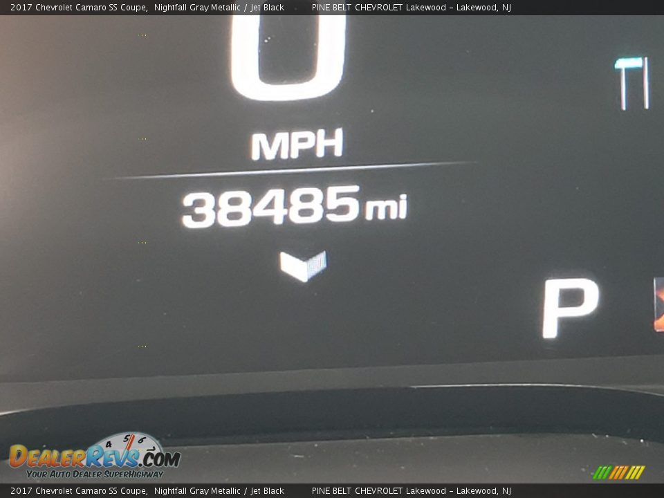 2017 Chevrolet Camaro SS Coupe Nightfall Gray Metallic / Jet Black Photo #5