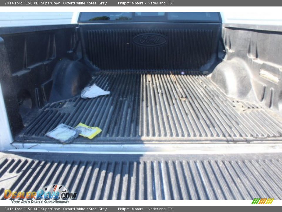 2014 Ford F150 XLT SuperCrew Oxford White / Steel Grey Photo #20