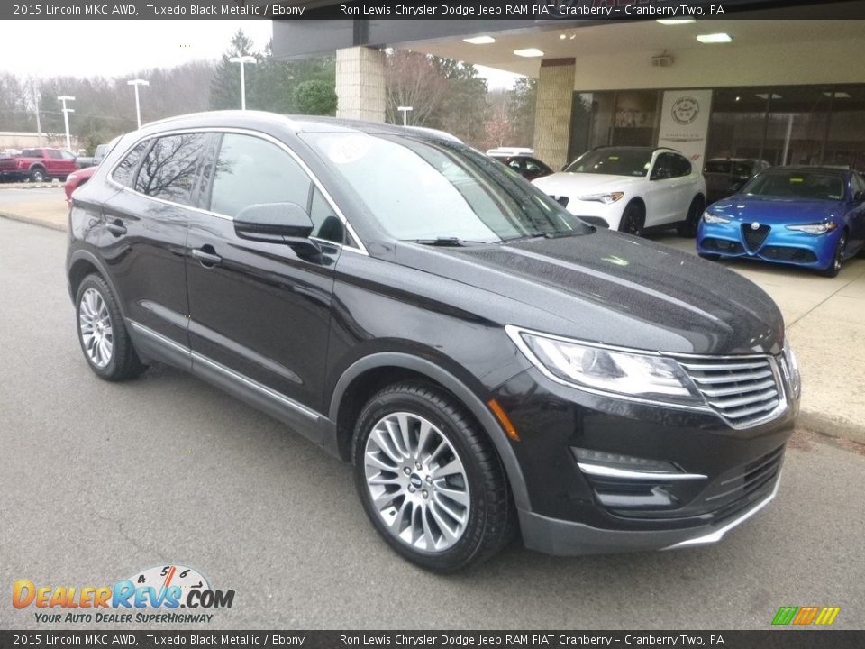 2015 Lincoln MKC AWD Tuxedo Black Metallic / Ebony Photo #3