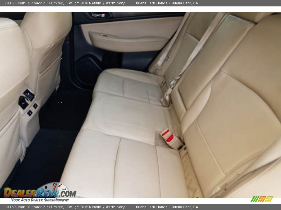 2016 Subaru Outback 2.5i Limited Twilight Blue Metallic / Warm Ivory Photo #4