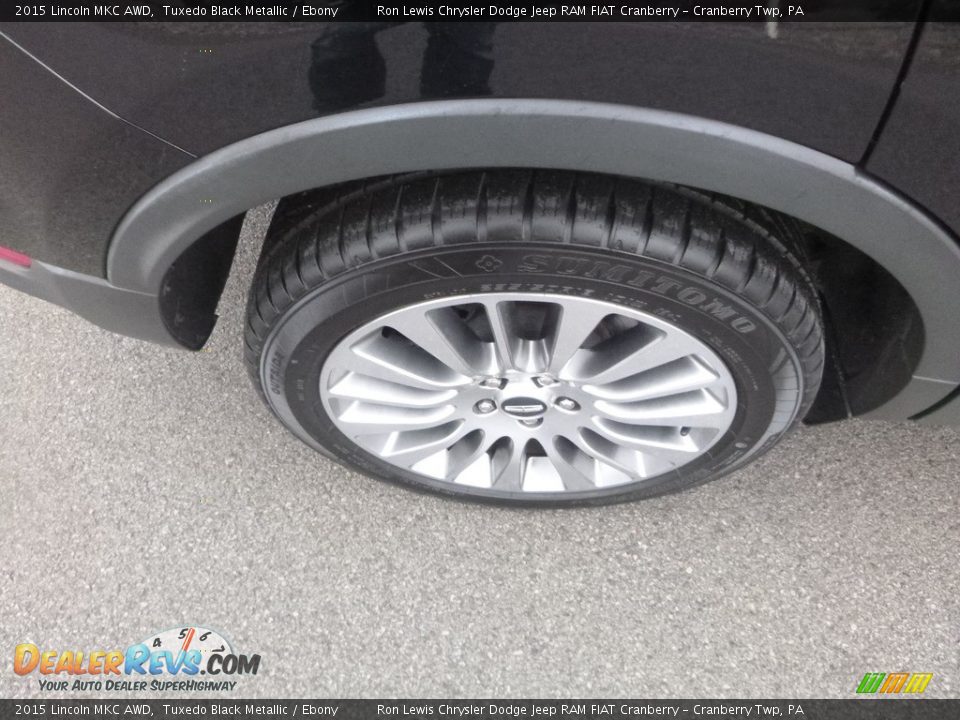2015 Lincoln MKC AWD Tuxedo Black Metallic / Ebony Photo #9