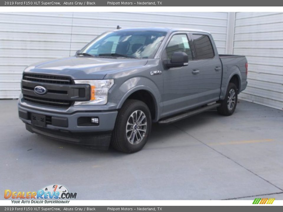 2019 Ford F150 XLT SuperCrew Abyss Gray / Black Photo #4