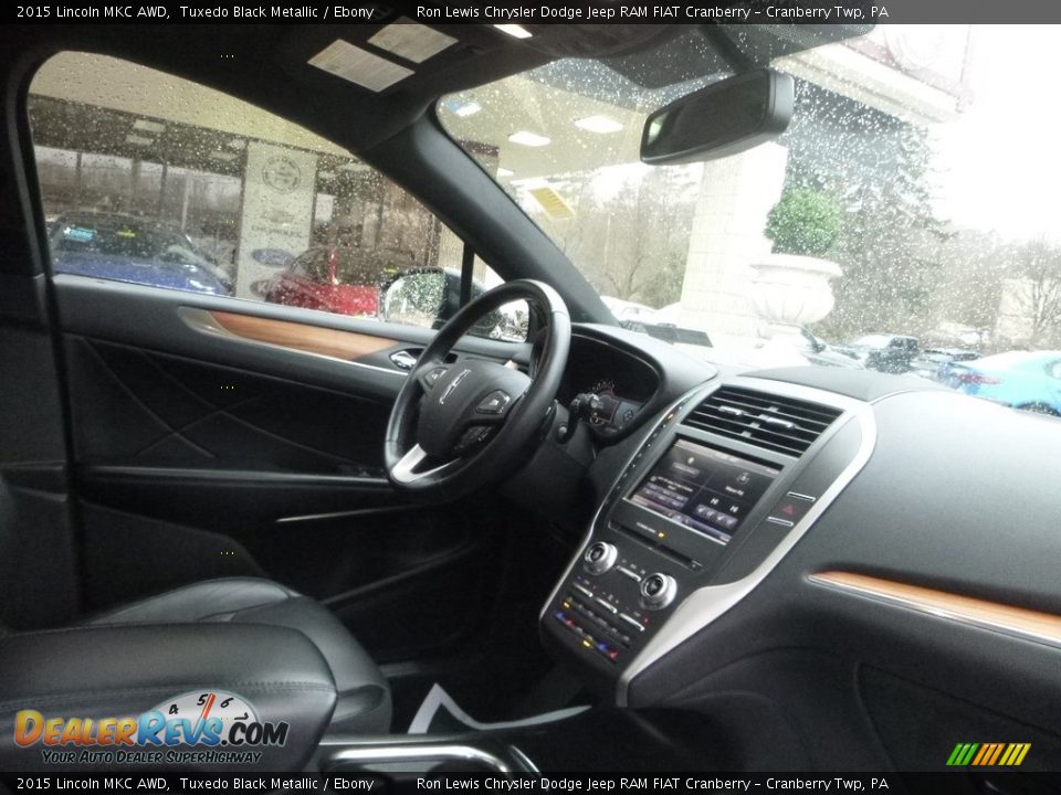 2015 Lincoln MKC AWD Tuxedo Black Metallic / Ebony Photo #12