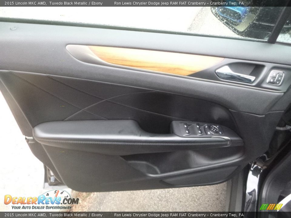 2015 Lincoln MKC AWD Tuxedo Black Metallic / Ebony Photo #14