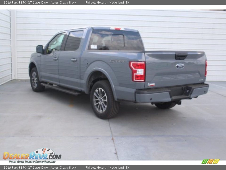 2019 Ford F150 XLT SuperCrew Abyss Gray / Black Photo #6